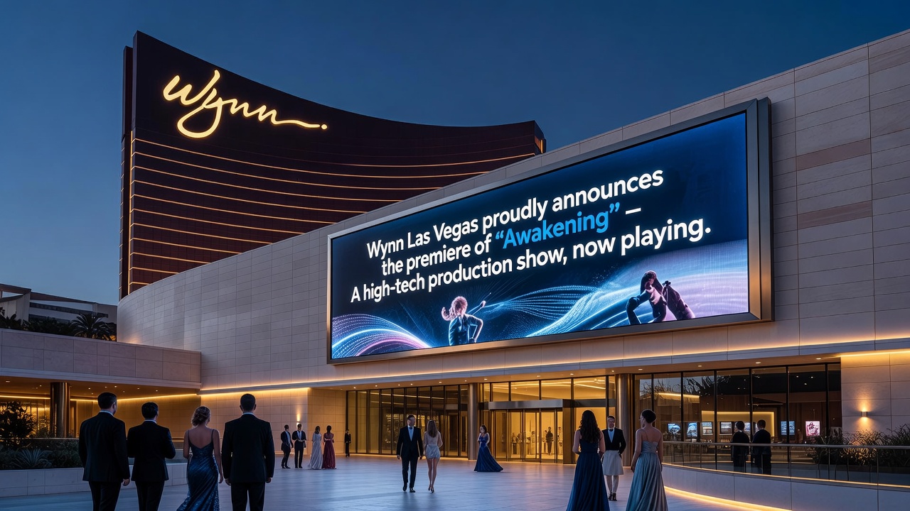 Exterior view of the Borgata Hotel Casino and Spa in Atlantic City at dusk with illuminated signage